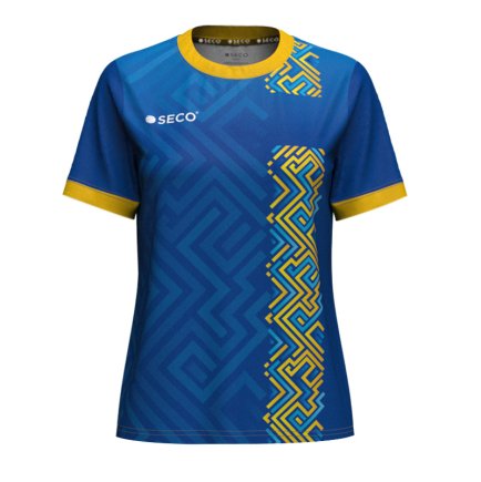 Футболка игровая SECO Sefa 25228152 женская цвет: сине-желтый