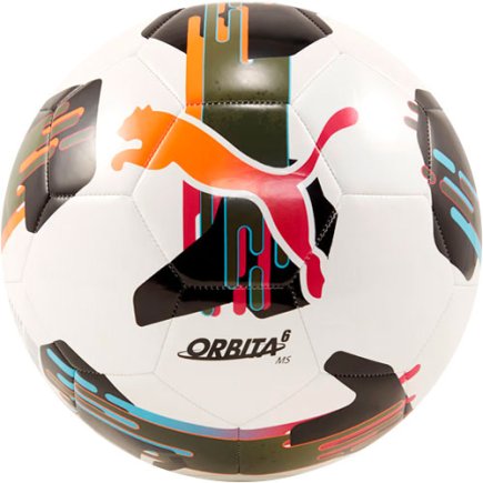 Мяч футбольный Puma Orbita 6 MS 084335-01 размер 5