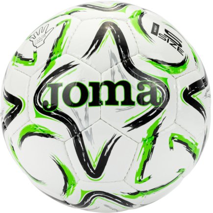 Мяч футбольный Joma EGEO II 401413.117 размер 5 цвет: белый/зеленый