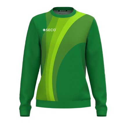 Кофта спортивна SECO Davina 25317607 жіноча колір: зелений