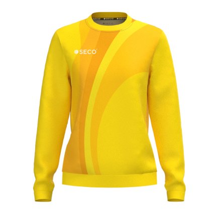 Кофта спортивна SECO Davina 25317603 жіноча колір: жовтий