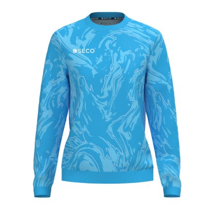 Кофта спортивна SECO Laura 25317911 жіноча колір: блакитний