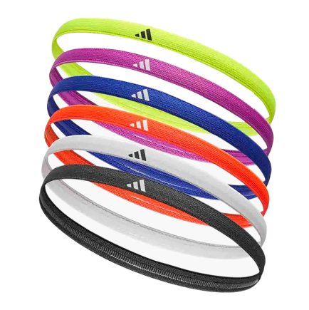 Повязки на голову Adidas Hairbands 6pk ADAC-16180