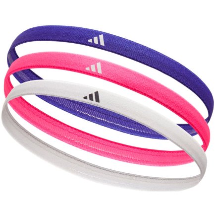 Повязки на голову Adidas Hairbands 3pk ADAC-16199 Повязки на голову Adidas Hairbands 3pk ADAC-16199