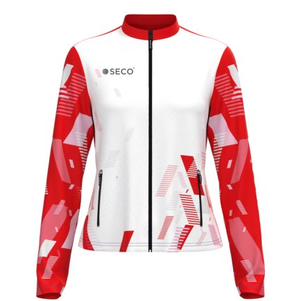 Кофта спортивна SECO Forza 25311502 жіноча колір: червоний Кофта спортивна SECO Forza 25311502 жіноча колір: червоний