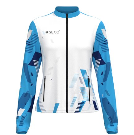 Кофта спортивна SECO Forza 25311511 жіноча колір: блакитний Кофта спортивна SECO Forza 25311511 жіноча колір: блакитний