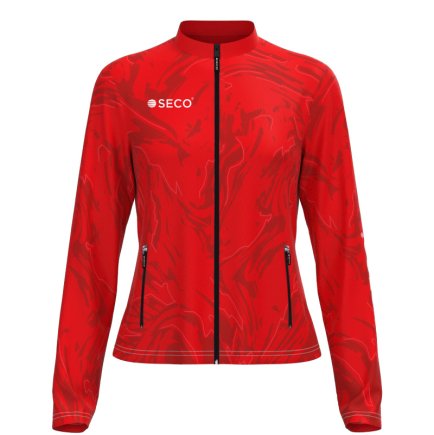 Кофта спортивна SECO Laura 25311402 жіноча колір: червоний Кофта спортивна SECO Laura 25311402 жіноча колір: червоний