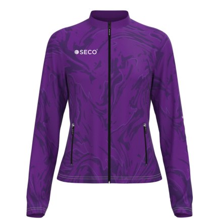 Кофта спортивна SECO Laura 25311408 жіноча колір: фіолетовий Кофта спортивна SECO Laura 25311408 жіноча колір: фіолетовий