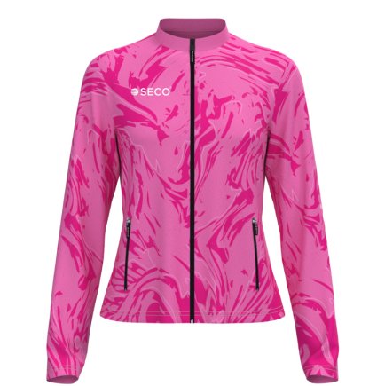 Кофта спортивна SECO Laura 25311409 жіноча колір: рожевий Кофта спортивна SECO Laura 25311409 жіноча колір: рожевий