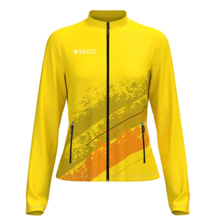 Кофта спортивна SECO Astrada 25311603 жіноча колір: жовтий