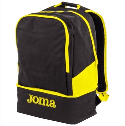 Рюкзак Joma ESTADIO III 400234.109 цвет: черный/желтый