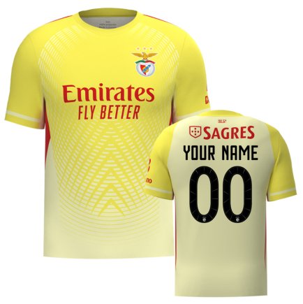 Новая Вратарская футболка Benfica (Бенфика) 2026 игровая/повседневная 16273803 цвет: желтый