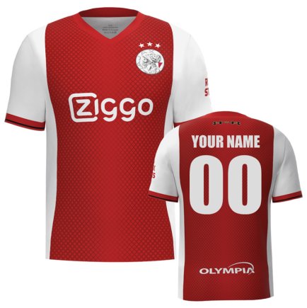 Новая Футболка Ajax (Аякс) 2026 игровая/повседневная 16274202 цвет: красный