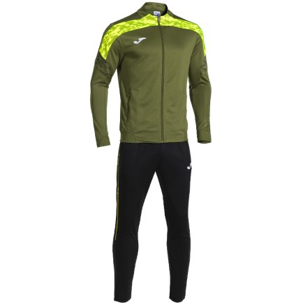 Спортивний костюм Joma CHAMPIONSHIP VIII 104201.474 колір: оливковий/чорний Спортивний костюм Joma CHAMPIONSHIP VIII 104201.474 колір: оливковий/чорний