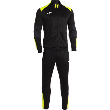 Спортивный костюм Joma DANUBIO IV 104210.121 цвет: черный/желтый Спортивный костюм Joma DANUBIO IV 104210.121 цвет: черный/желтый