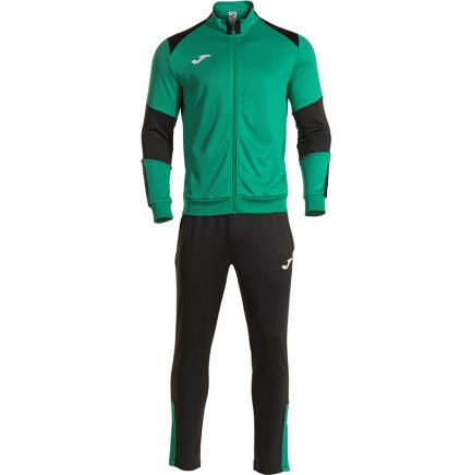 Спортивний костюм Joma DANUBIO IV 104210.410 колір: зелений/чорний Спортивний костюм Joma DANUBIO IV 104210.410 колір: зелений/чорний