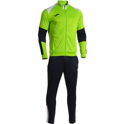 Спортивний костюм Joma DANUBIO IV 104210.023 колір: салатовий/чорний Спортивний костюм Joma DANUBIO IV 104210.023 колір: салатовий/чорний