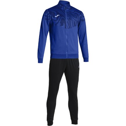 Спортивний костюм Joma LION II 103771.703 колір: синій/чорний Спортивний костюм Joma LION II 103771.703 колір: синій/чорний