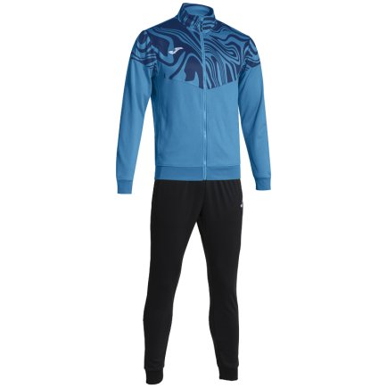 Спортивный костюм Joma LION II 103771.383 цвет: голубой/темно-синий Спортивный костюм Joma LION II 103771.383 цвет: голубой/темно-синий