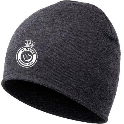Шапка трикотажная Аль-Наср (Al Nassr) серая 3001613