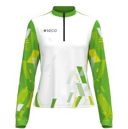 Кофта спортивная SECO Forza 26315206 женская цвет: неон (короткая молния)