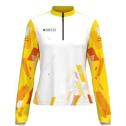 Кофта спортивная SECO Forza 26315203 женская цвет: желтый (короткая молния)