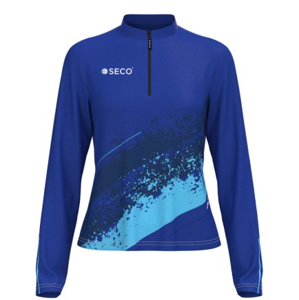 Кофта спортивная SECO Astrada 26315304 женская цвет: синий (короткая молния) Кофта спортивная SECO Astrada 26315304 женская цвет: синий (короткая молния)