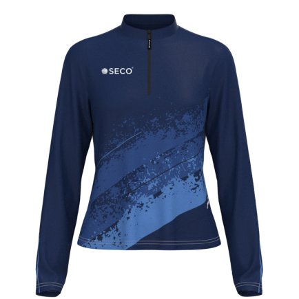 Кофта спортивная SECO Astrada 26315312 женская цвет: темно-синий (короткая молния)