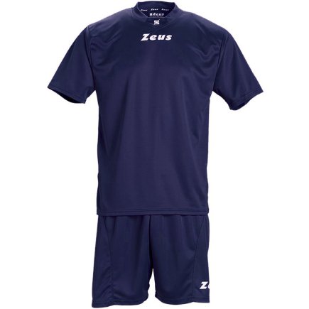 Футбольная форма Zeus KIT PROMO Z00498 цвет: темно-синий Футбольная форма Zeus KIT PROMO Z00498 цвет: темно-синий