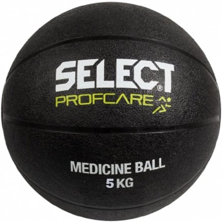 Мяч медицинский SELECT Medicine ball (010) черный 5 кг