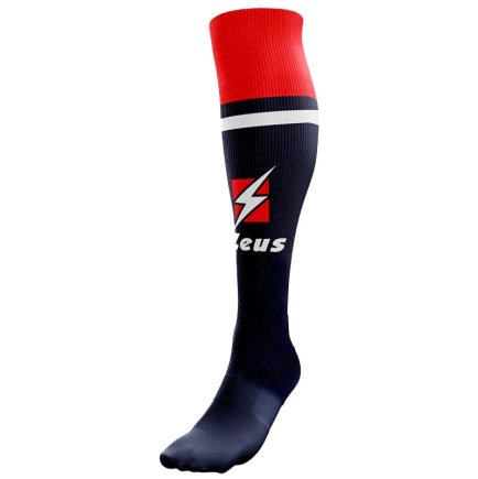 Гетри футбольні Zeus CALZA UNITED Z00073 колір: темно-синій/червоний