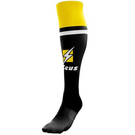 Гетри футбольні Zeus CALZA UNITED Z00883 колір: чорний/жовтий