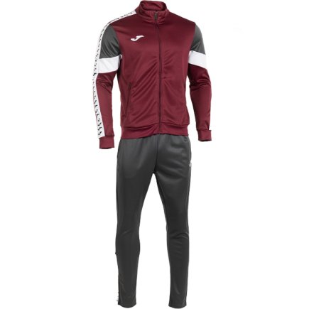 Спортивный костюм Joma HEROIC 104216.680 цвет: бордовый/черный Спортивный костюм Joma HEROIC 104216.680 цвет: бордовый/черный