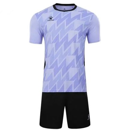 Комплект футбольной формы Kelme OVIEDO 8351ZB1084.9514 цвет: фиолетовый/черный