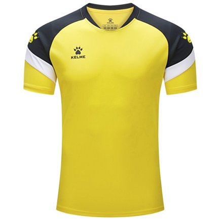 Футболка игровая Kelme BRAVO 7351TX1092.9712 цвет: желтый/черный