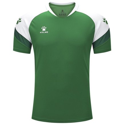 Футболка ігрова Kelme BRAVO 7351TX1092.9311 колір: зелений/білий