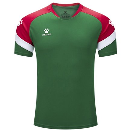 Футболка игровая Kelme BRAVO 7351TX1092.9313 цвет: зеленый/красный
