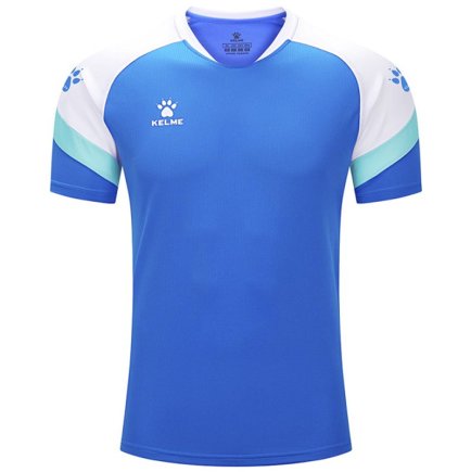 Футболка игровая Kelme BRAVO 7351TX1092.9409 цвет: синий/белый Футболка игровая Kelme BRAVO 7351TX1092.9409 цвет: синий/белый