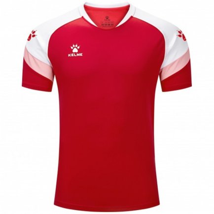 Футболка ігрова Kelme BRAVO 7351TX1092.9610 колір: червоний/білий