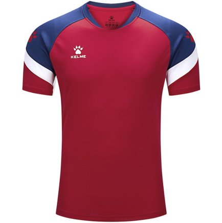 Футболка ігрова Kelme BRAVO 7351TX1092.9615 колір: червоний/темно-синій