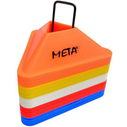 Фішки для тренування трикутні Meta набір 50 шт. 1805025160