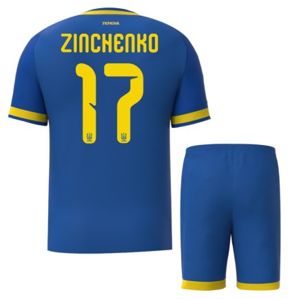 Новая Футбольная форма Украина Зинченко 17 (Ukraine Zinchenko 17) 2026 игровая/повседневная 16274904 цвет: синий