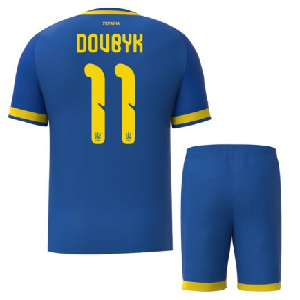 Новая Футбольная форма Украина Довбик 11 (Ukraine Dovbyk 11) 2026 игровая/повседневная 16275504 цвет: синий