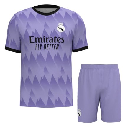 Футбольная форма Real Madrid (Реал Мадрид) 2022-2023 игровая/повседневная 10220908-1 цвет: фиолетовый