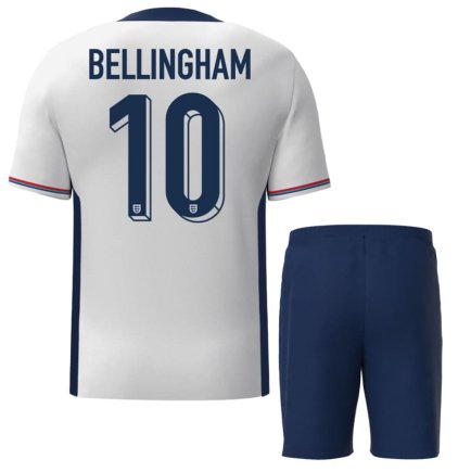 Футбольная форма сборная Англии Беллингем 10 (Bellingham 10) 2024-2025 игровая/повседневная 14229510-1 цвет: белый