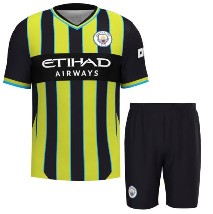 Футбольная форма Manchester City (Манчестер Сити, Ман Сити) 2024-2025 игровая/повседневная 15223807-1 цвет: зеленый