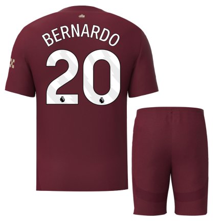 Футбольна форма Манчестер Сіті Бернарду 20 (Manchester City Bernardo 20) 2024-2025 ігрова/повсякденна 15229416 колiр: бордовий