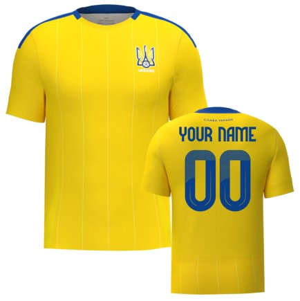 Футболка Україна з гербом 2024-2025 ігрова/повсякденна 15224603-1 колiр: жовтий