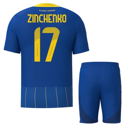 Футбольна форма Україна Зінченко 17 (Ukraine Zinchenko 17) 2024-2025 ігрова/повсякденна 15225704-1 колiр: синій