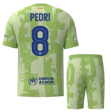 Футбольная форма Барселона Педри 8 (Barcelona Pedri 8) 2024-2025 игровая/повседневная 15231407-1 цвет: зеленый